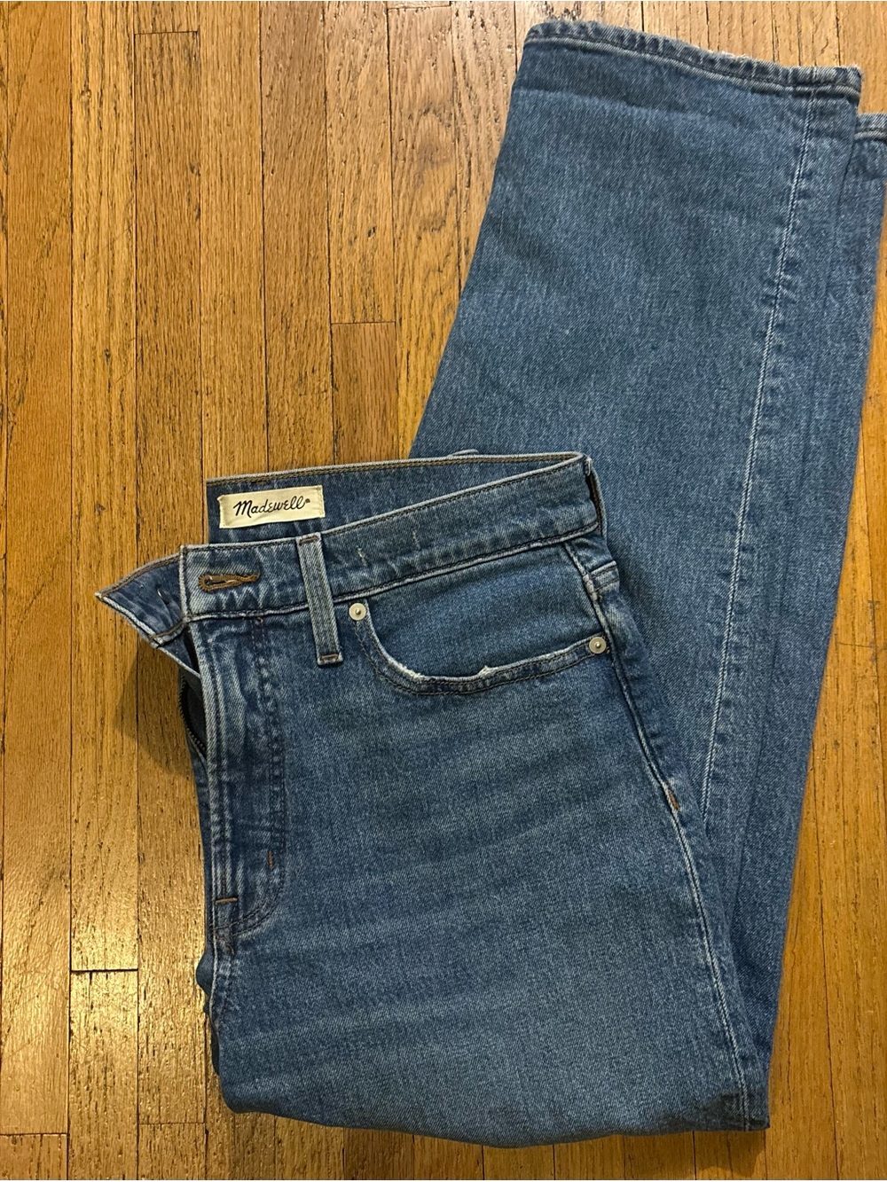 Madewell the perfect vintage straight jean 29P